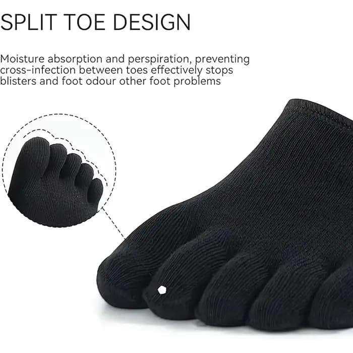 Chaussettes d'orteils invisibles antidérapantes pour femmes