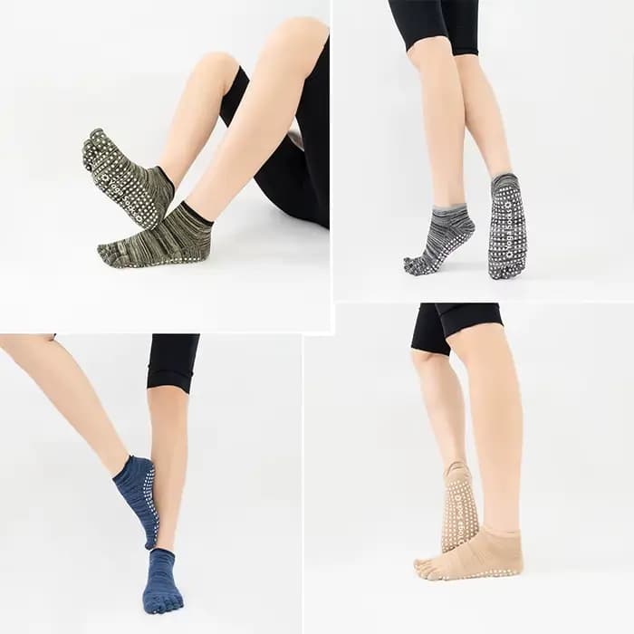 Five Parker-Chaussettes de Pilates en silicone pour femmes