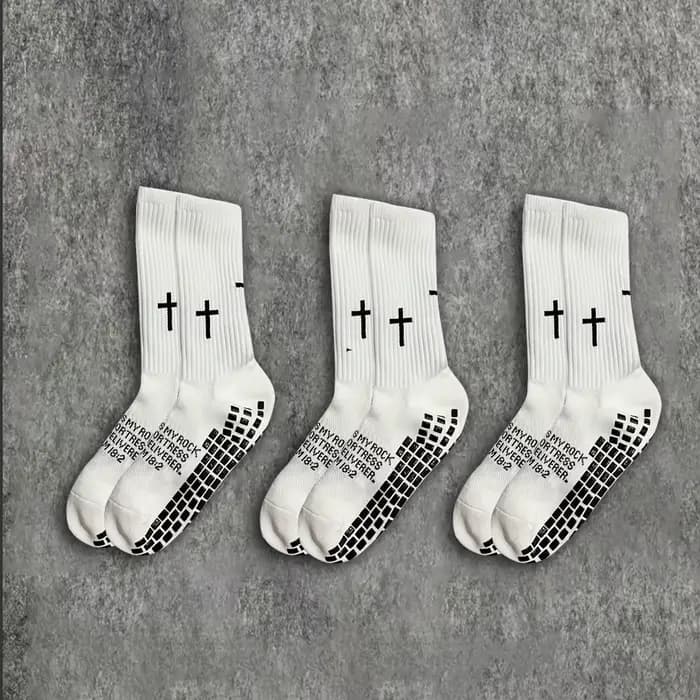 1/5 paires de chaussettes de football pour hommes et femmes, chaussettes de sport à fond épais résistantes à l'usure pour le football, l'équitation, l'escalade, la course à pied