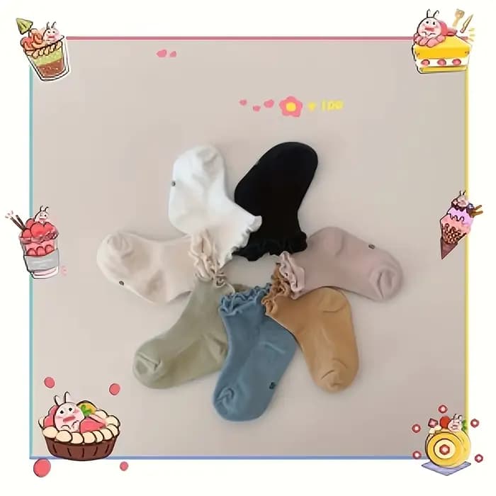 Chaussettes pour bébé, 7 paires