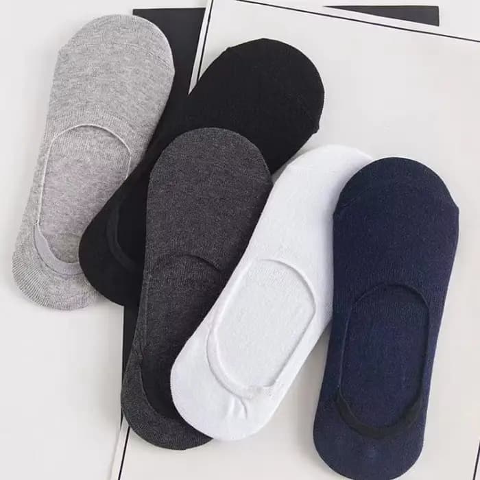 Lot de 10 paires de chaussettes pour hommes, respirantes, invisibles, en coton, coupe basse, décontractées, antidérapantes, de haute qualité