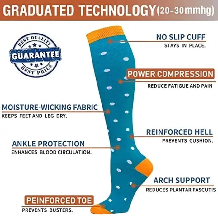 Chaussettes de Compression pour hommes