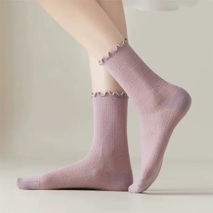 Nouvelles femmes chaussettes de haute qualité mode d'été