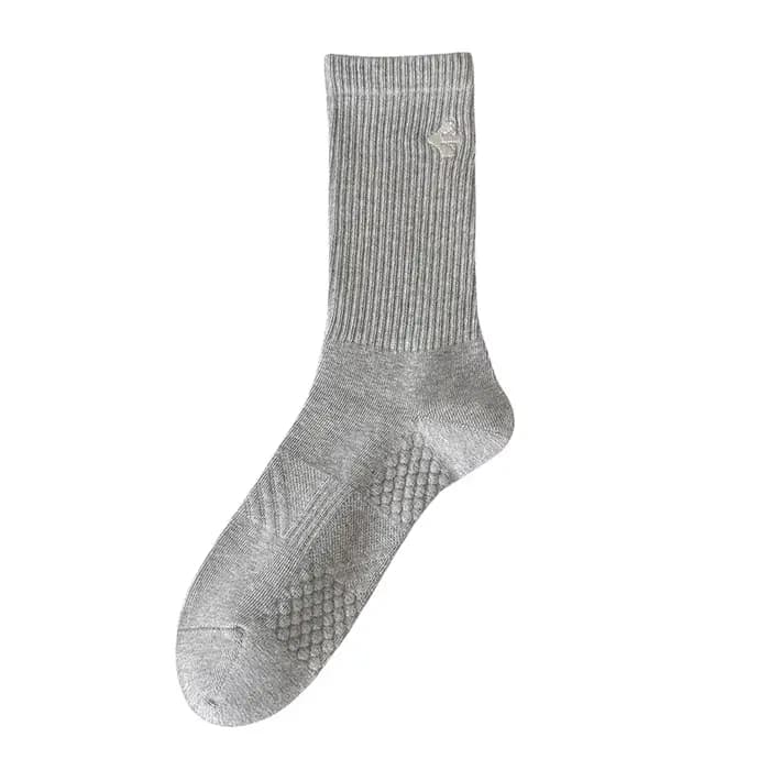Hommes chaussettes nouveau automne Simple couleur unie décontracté