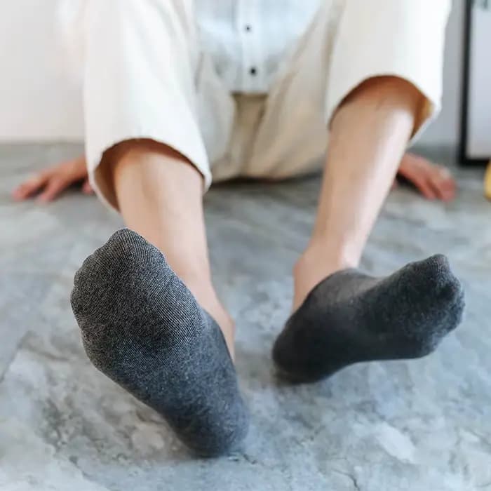 5/10 paires de chaussettes invisibles pour hommes