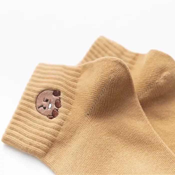 3 paires de chaussettes imprimées dessin animé Kawaii pour femmes