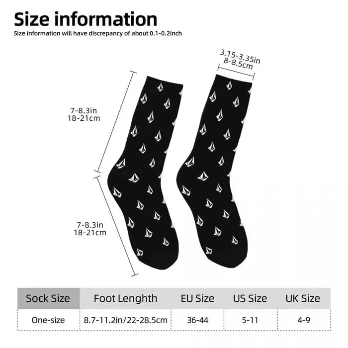 Chaussettes unisexes pour hommes