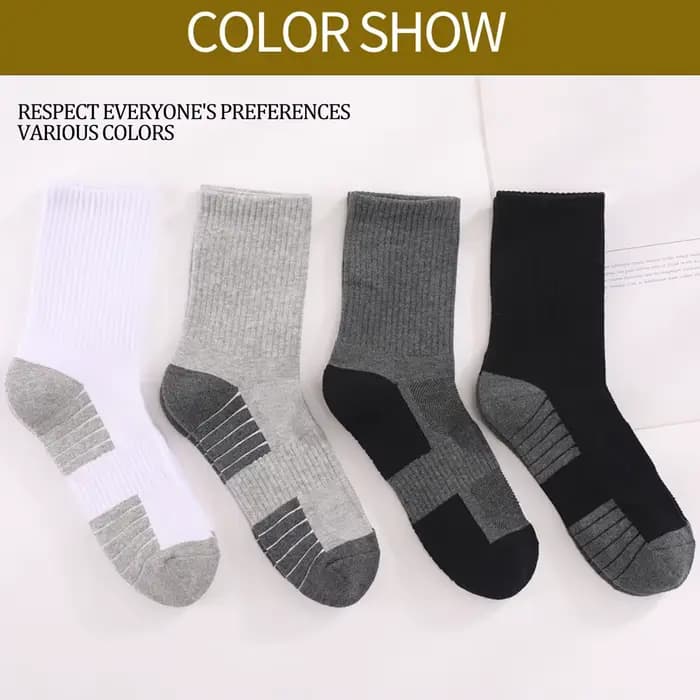 1/3/6 paires de chaussettes de randonnée épaisses pour hommes et femmes