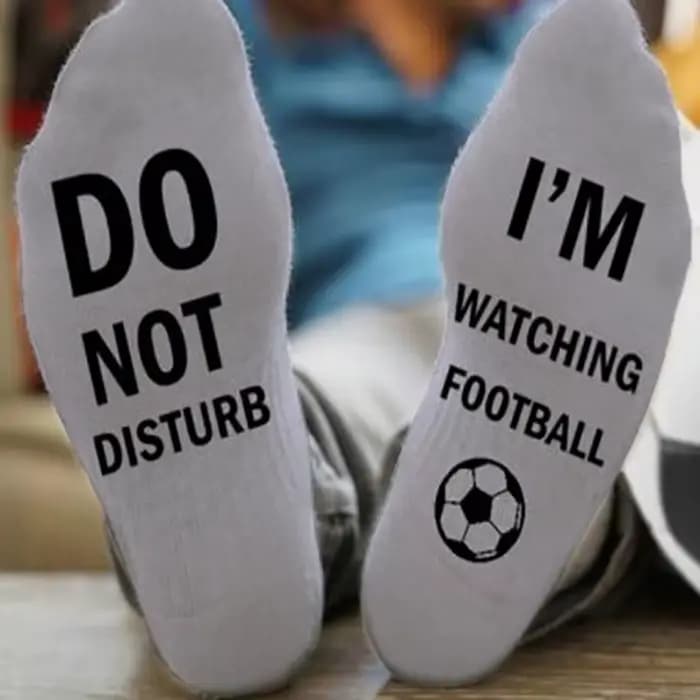 Chaussettes de football ne déteste pas regarder