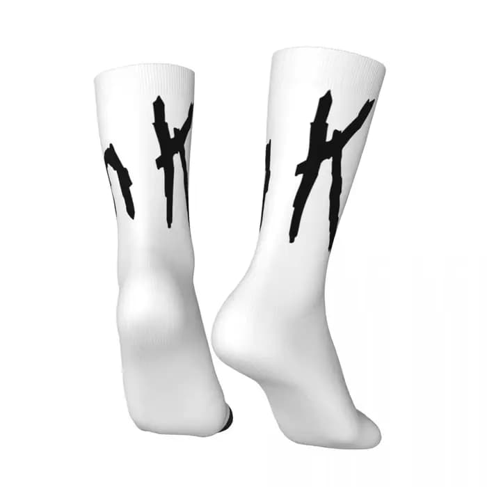Chaussettes pour hommes Korn Band Harajuku musique Rock bas hiver rétro