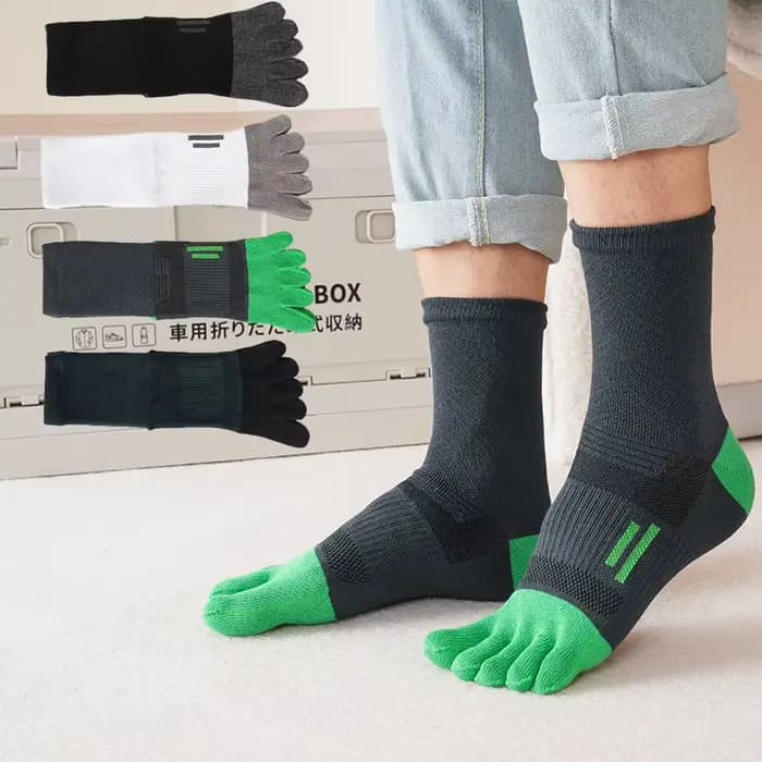 Chaussettes de Sport à cinq doigts pour hommes