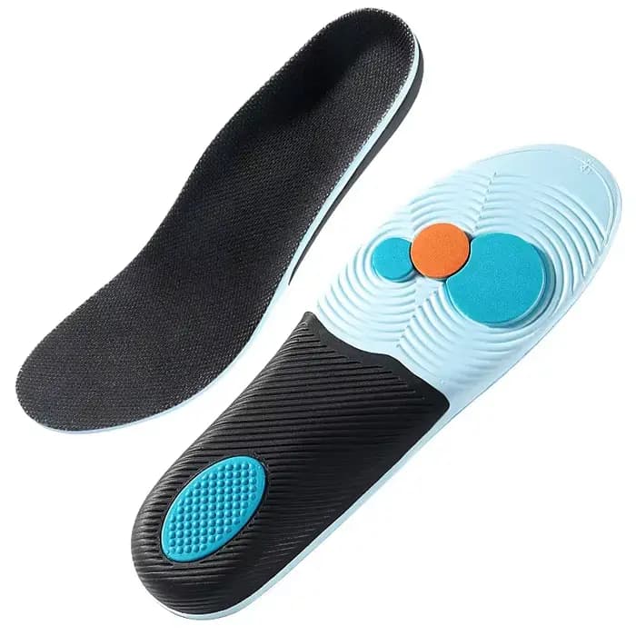 1 paire de chaussures de sport semelles intérieures soutien de la voûte plantaire semelle intérieure pour pieds fasciite