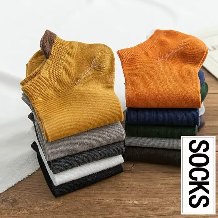 Chaussettes Courtes en Coton pour Homme