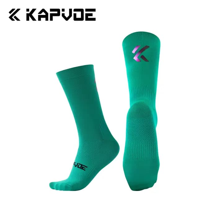 Chaussettes de cyclisme Kapvoe 2026, chaussettes de sport antidérapantes pour hommes et femmes, idéales pour le vélo, le tennis, le football et la course à pied