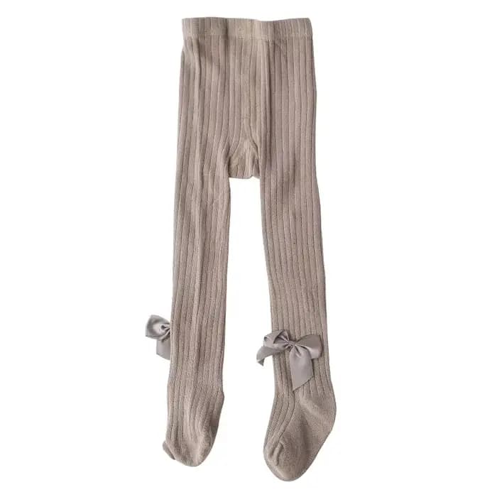 Filles princesse mignon nœud papillon collants bébé enfants hiver coton plus chaud Kawaii
