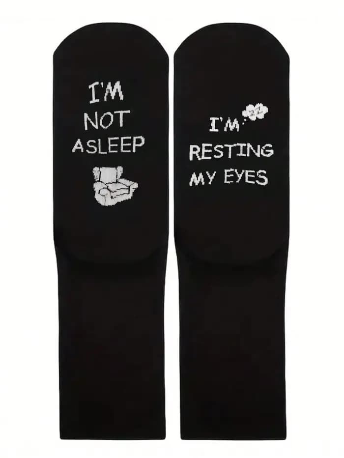 1 paire de chaussettes fantaisie amusantes | Un cadeau unique et amusant pour hommes/chats