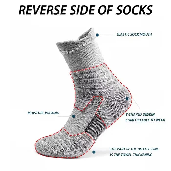 6/3/1 paires de chaussettes de Compression pour hommes