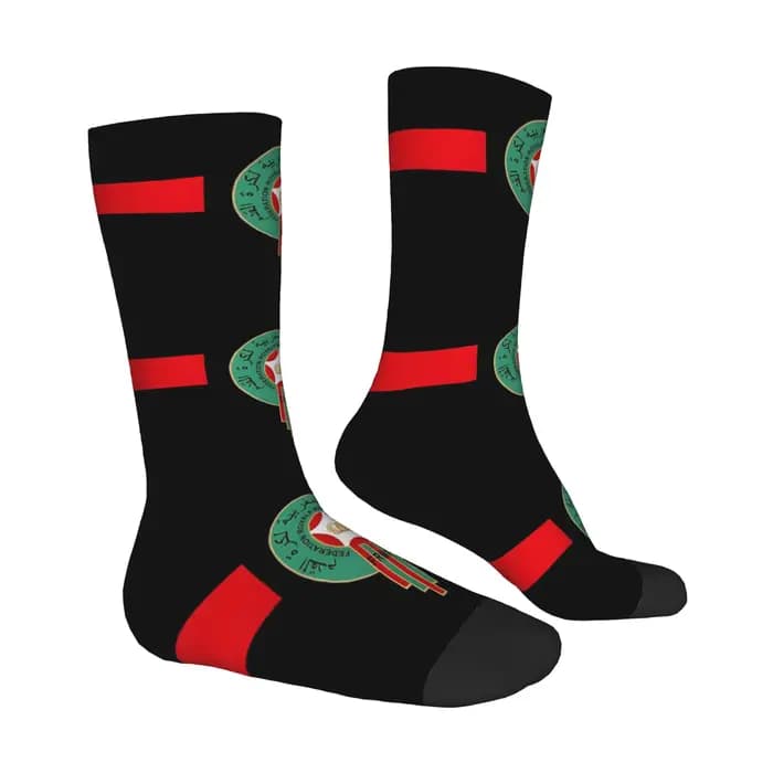 Chaussette drôle pour hommes motif marocain Hip Hop Harajuku