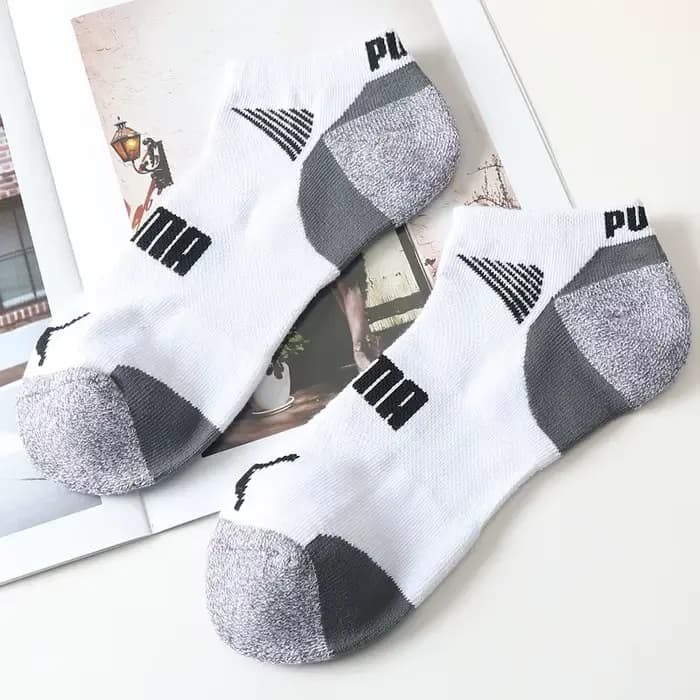 PUMA Nouvelles chaussettes de sport décontractées bicolores en tricot