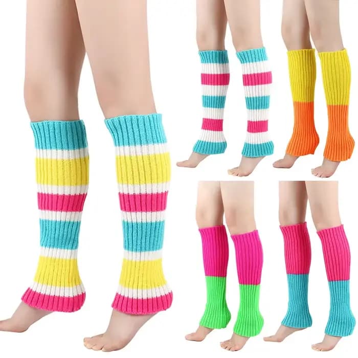 Nouveaux chaussettes sans pieds côtelées pour femmes