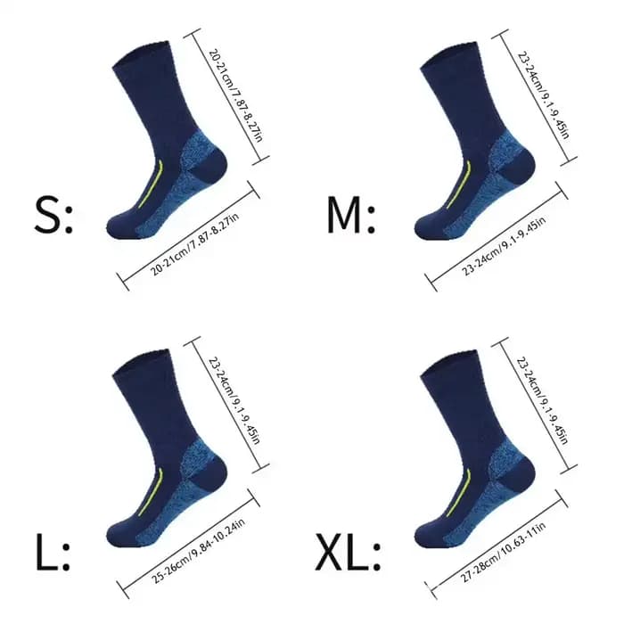 Chaussettes respirantes et imperméables pour randonnée