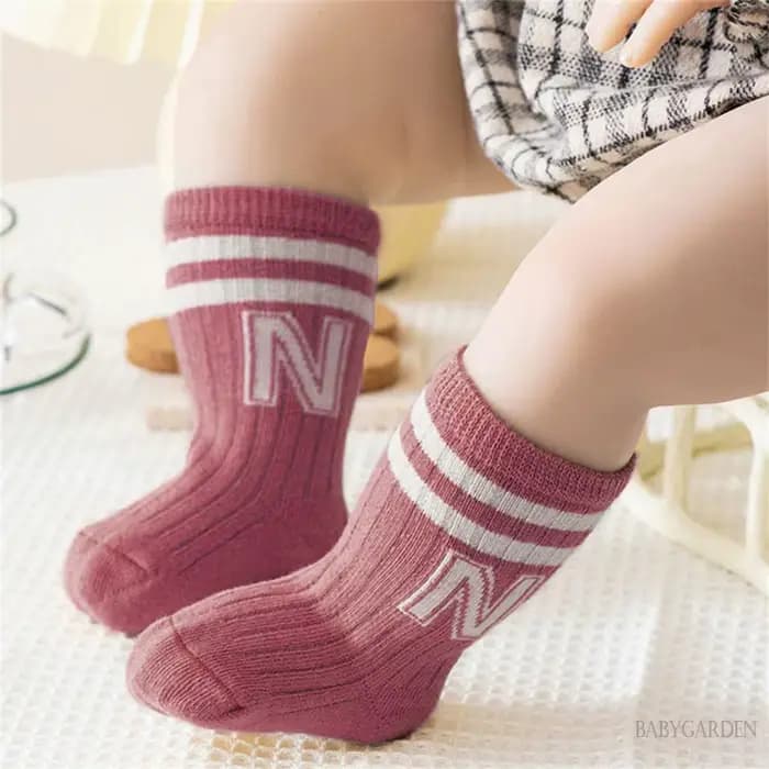 Chaussettes de sport en coton pour garçons et filles