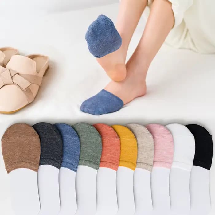 10 pièces = 5 paires avant-pied demi-pied orteil chaussettes femmes été