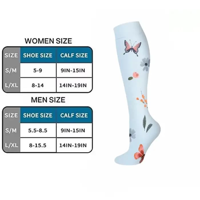 Chaussettes de compression pour hommes et femmes