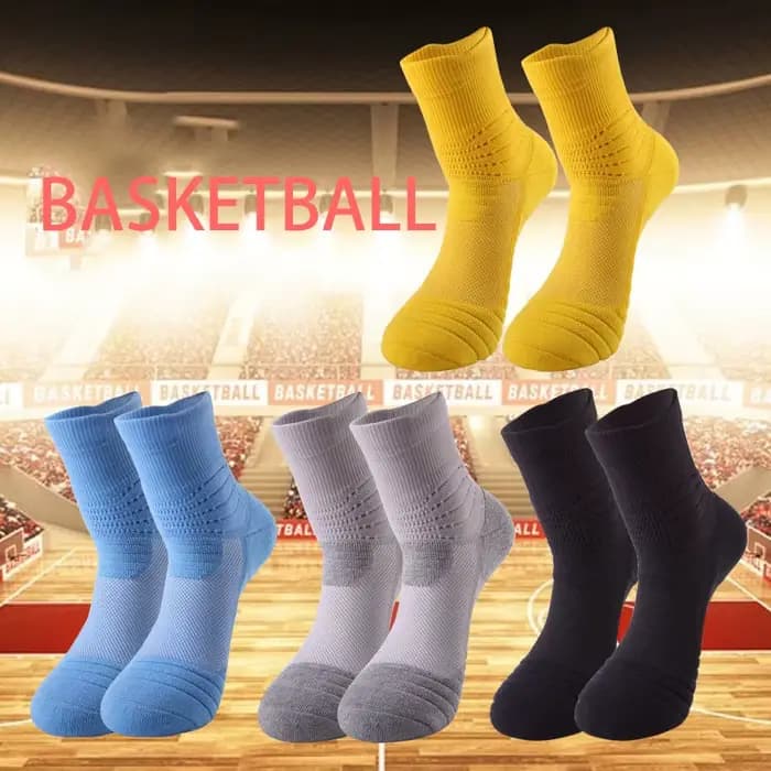 Brothock-Chaussettes de basket-ball professionnelles en coton épais