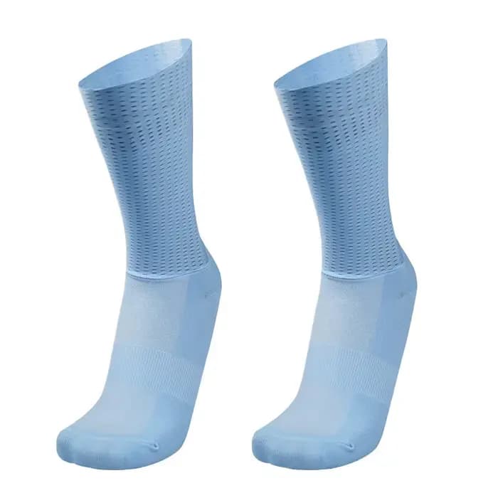 Aero silice nouveau Gel chaussettes d'été équipe de vélo antidérapant cyclisme respirant Pro course