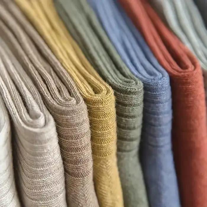 5/10 paires de chaussettes d'équipage confortables à rayures de couleurs mélangées vibrantes – Doux