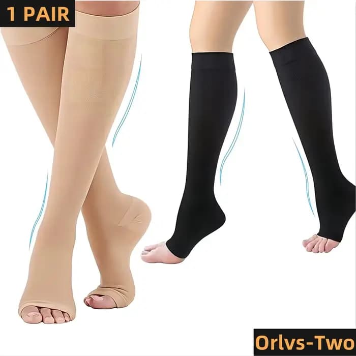 1 paire de chaussettes de Compression S-XXL médicales pour prévenir les varices