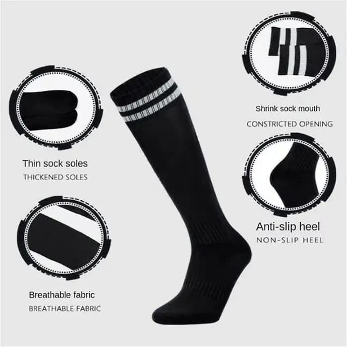 Nouvelles chaussettes de Football longueur genou