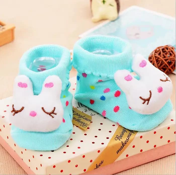 Chaussettes pour bébé, pantoufles de jouets pour filles et garçons