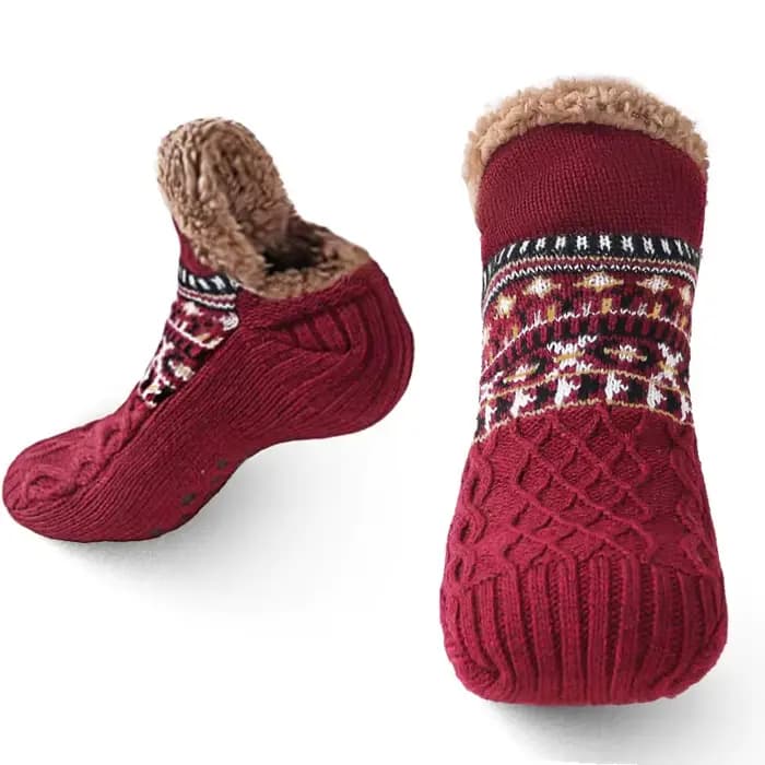 Chaussettes d'intérieur d'hiver pour hommes et femmes