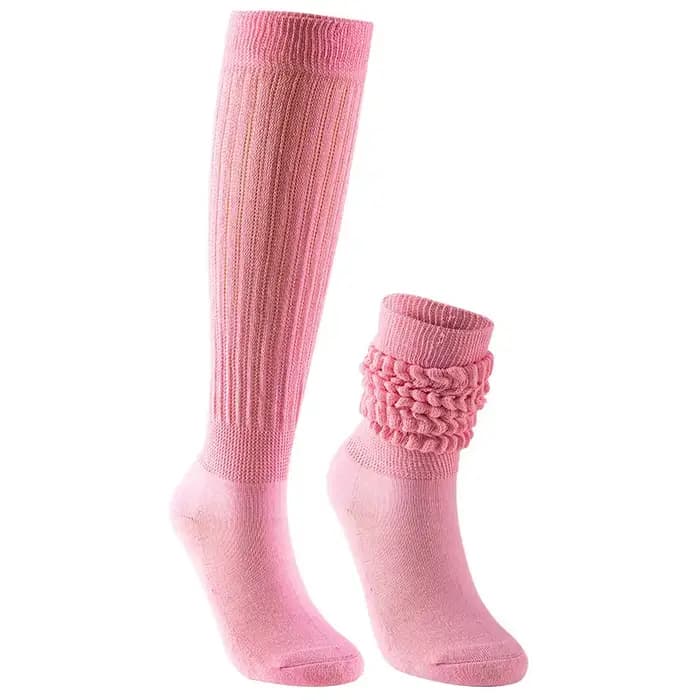 Chaussettes décontractées en coton épais pour femmes et jeunes filles
