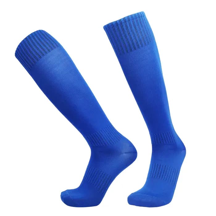 Football Football chaussettes sport enfants hommes femmes couleur unie bas cyclisme genou sport basket-ball enfants adultes longue chaussette de Football