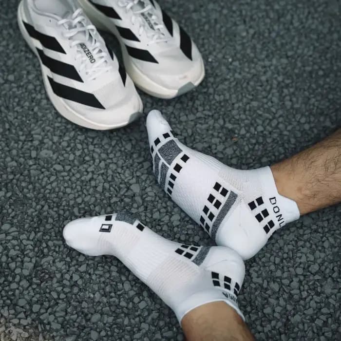 WRELS Chaussettes de sport courtes antidérapantes