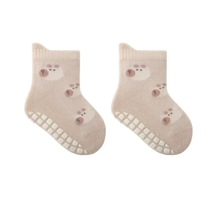 5 paires de chaussettes antidérapantes pour enfants