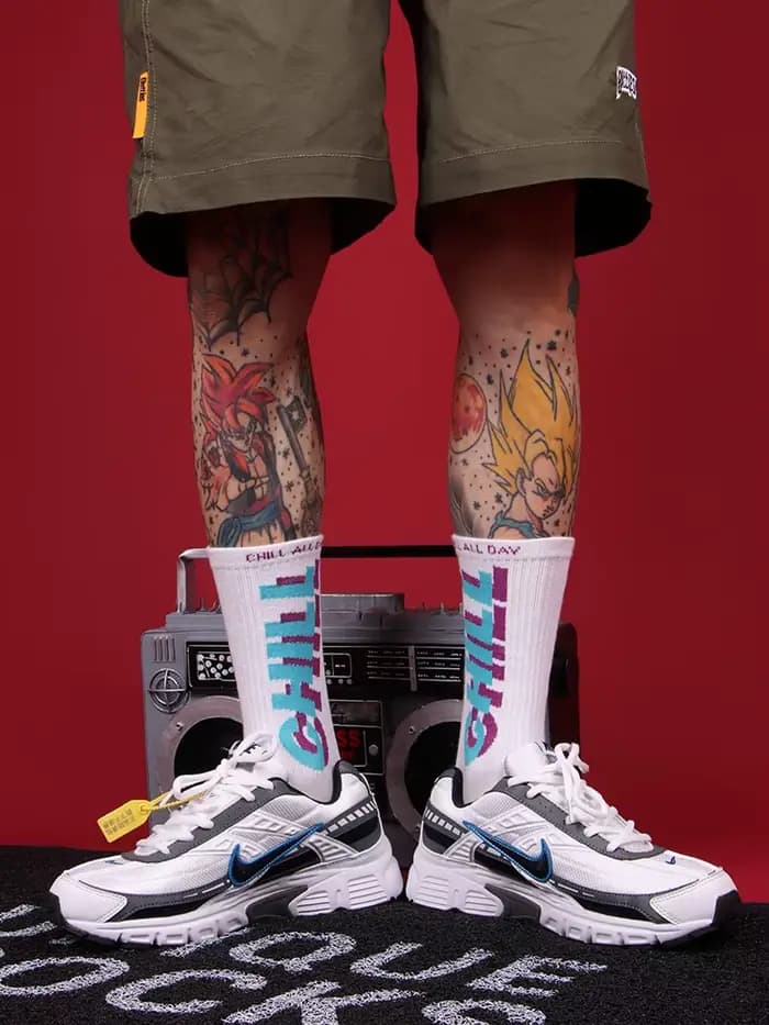 Chaussettes de Skateboard pour hommes, 3 paires, chaussettes de Skateboard, en coton Orange, avec lettres fraîches, Hip hop, Harajuku, pour femmes