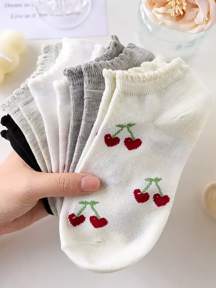 5 paires de chaussettes pour femmes