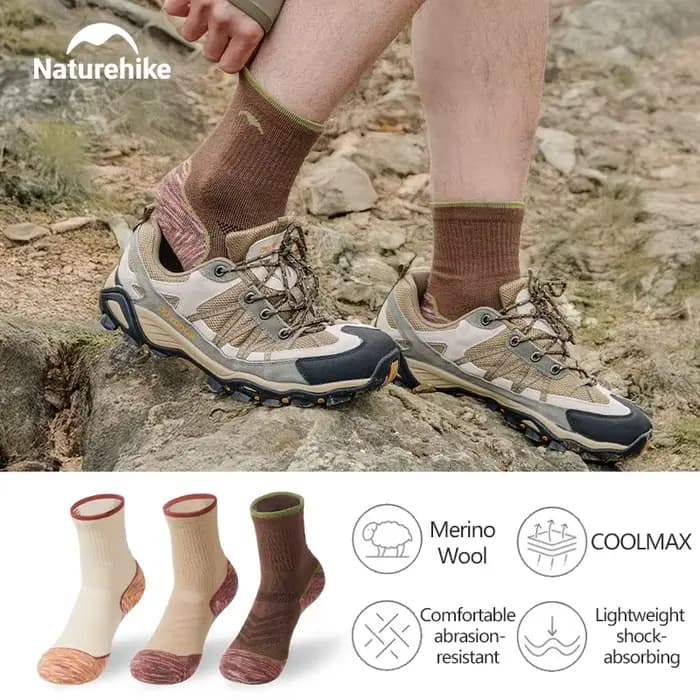 Naturehike – chaussettes de sport pour hommes et femmes