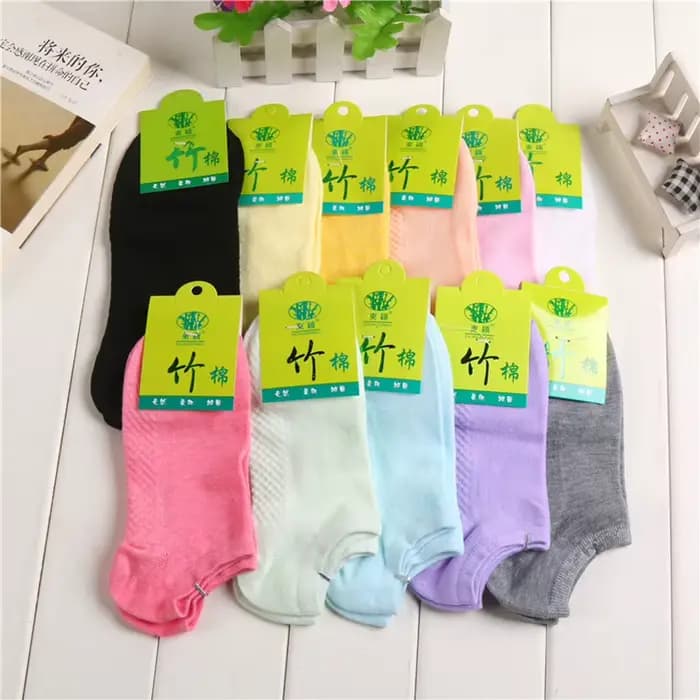 5 paires de chaussettes en Fiber de bambou pour femmes