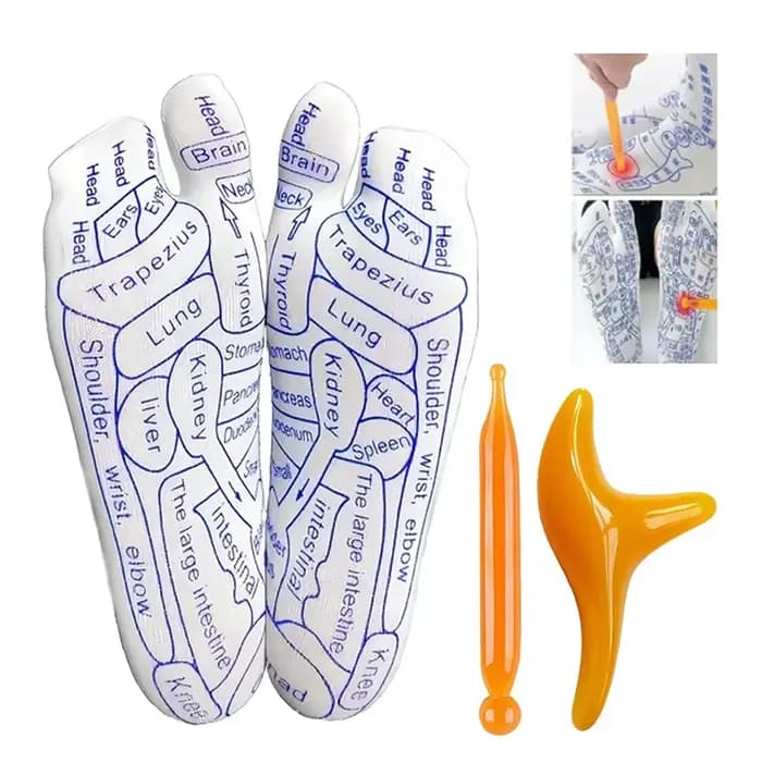 Chaussettes de tous les jours pour massage des pieds