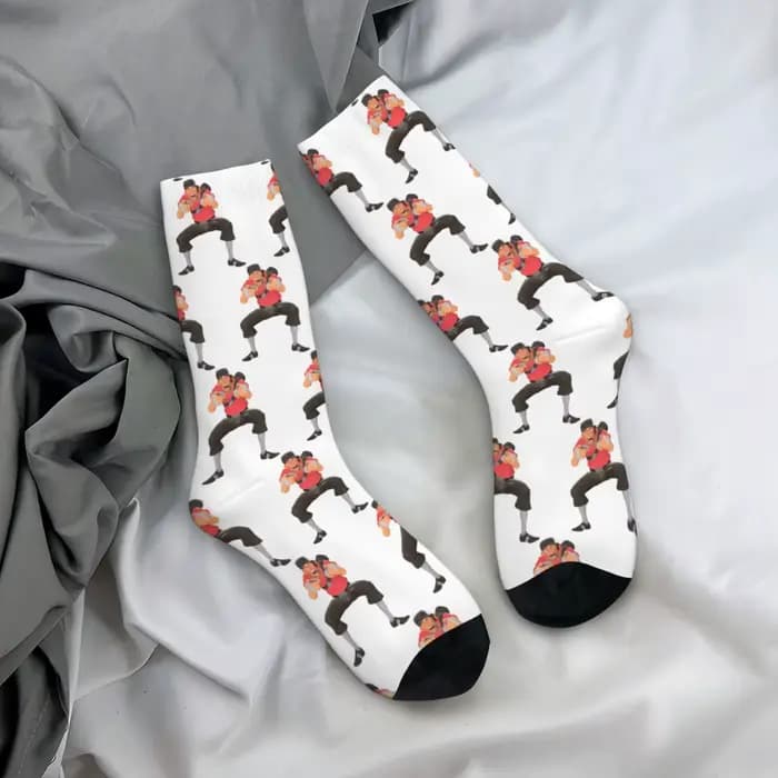 Chaussettes Harajuku Tf2 Scout Laugh Team Fortress 2