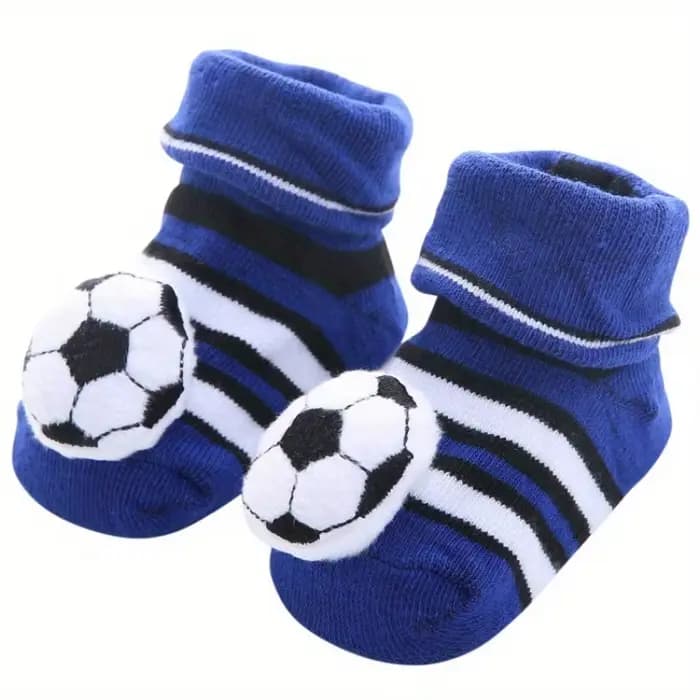 Chaussettes antidérapantes pour bébé de 0 à 12 mois