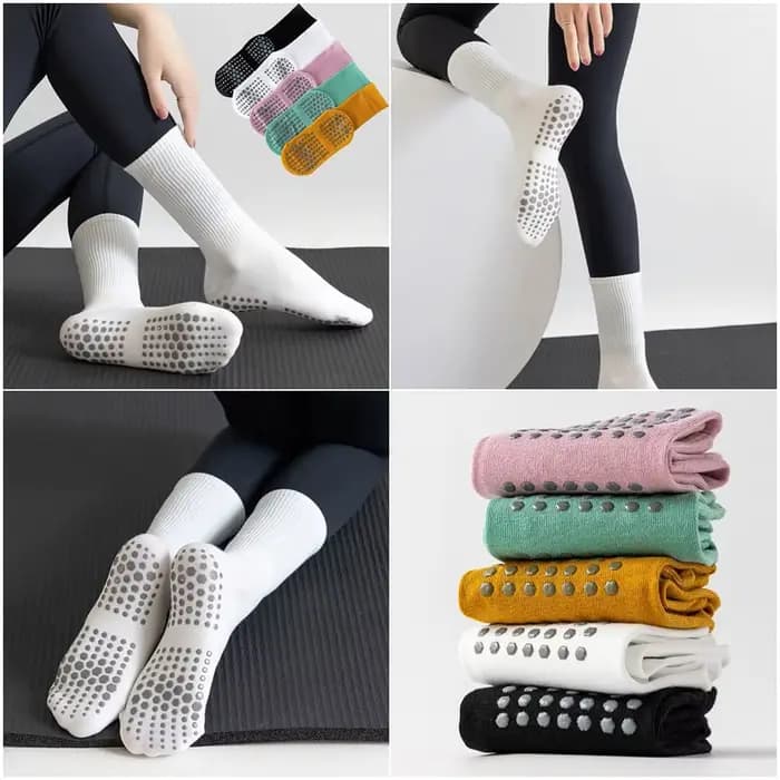 Chaussettes de Pilates antidérapantes pour femmes