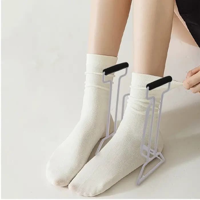 Dispositif d'aide au chaussette de Compression amélioré, aide au chaussette pour le dispositif d'aide au bas de Compression pour mettre sur la bonneterie