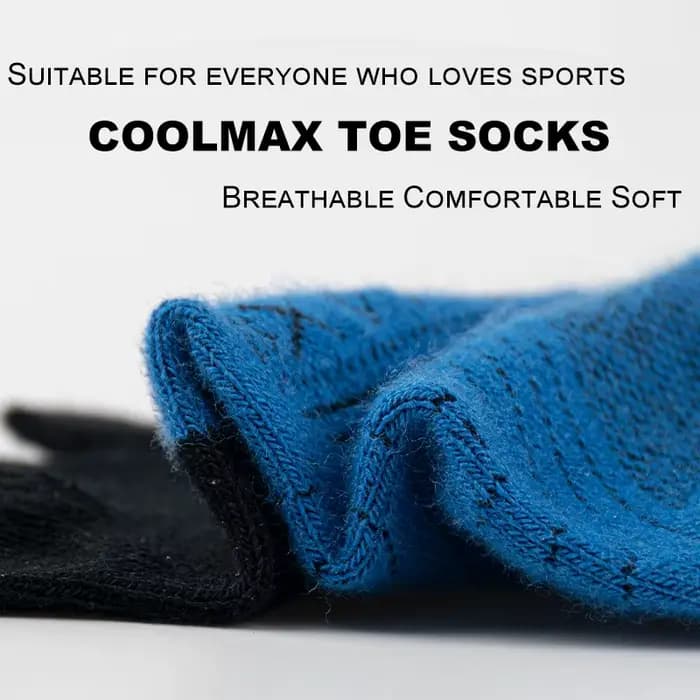 1 Paire de Chaussettes de Course à Cinq Doigts