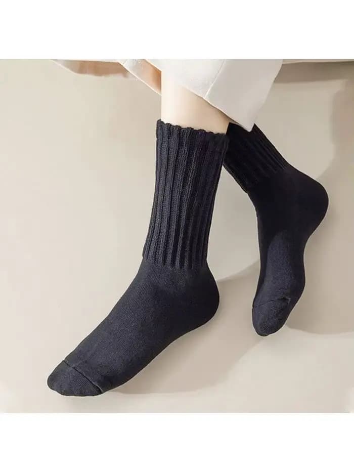 Chaussettes mi-mollet pour femmes